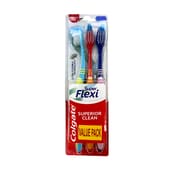 Wholesale - 3pk COLGATE SUPER FLEXI SOFT TOOTHBRUSH C/P 60, UPC: 8901314579416